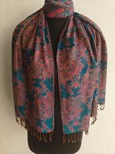 Diseño de moda clásica Todas las estaciones Bufandas y chales de Jacquard de viscosa para mujer Izzu International Quick Dry Durable - Product Image 6