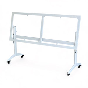 CHB68062 Portable Folding Steel <b>Table</b> <b>Legs</b> for 140x60cm Minimalist Office Furniture Powder-Coated - Product Image 1