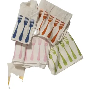 Gli asciugamani da cucina leggeri in stile cucina controllano il Design della cucina in cotone assorbenza rapida e panno per la pulizia più veloce.