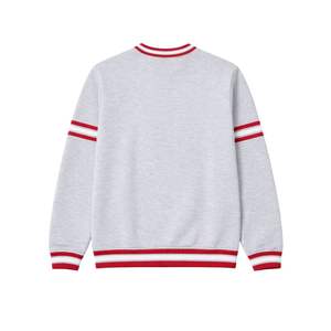Kappa Alpha Psi Heather Grey Crest Chenille <b>Crewneck</b> True To Size Premium Fleece Embroidered Greek Letter Crest Fraternity - Product Image 5