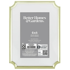 Cadre photo en métal de couleur blanche cadre photo décoratif moderne pour le bureau à domicile et l'utilisation de décor de cadeaux - Product Image 4