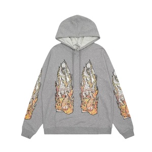 100% Cotton <b>Drop</b> Shoulder Hoodies <b>Box</b> Custom Blank Hooded Sweatshirt Regular Fit Custom Fabric Weight Eco-Friendly Casual - Product Image 6