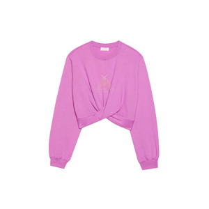 <b>Top</b> Trendy Style Mock Neck Custom Logo Embroidery Breathable <b>Winter</b> Cotton/Polyester Oversized Heavyweight Boxy Cropped Women - Product Image 5