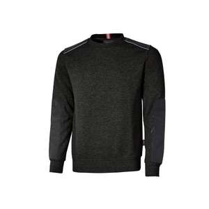 Vêtements de sécurité réfléchissants U-POWER Ryke Black Carbon Fleece Crewneck - Product Image 1
