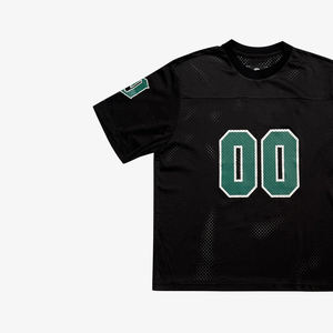 Maillot de football en tissu de maille à faible quantité minimale de commande à prix d'usine pour les vêtements d'équipe, concevez votre propre maillot de football avec logo en vrac - Product Image 6