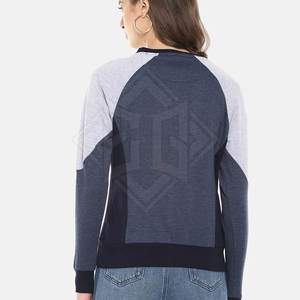 Sudaderas de mujer de manga larga con diseño personalizado, ropa de calle de moda, tejido de punto para invierno - Product Image 2