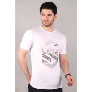 Arman Men's Graphic Tees 100% Cotton Jersey Enzyme Washed Silk Screen <b>Printed</b> Long Length Lightweight 200 Grams Fabric Weight - Product Image 2