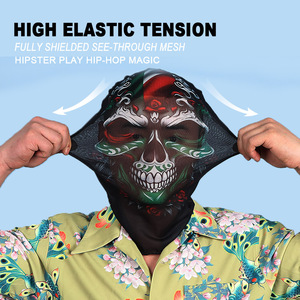 Fashion Designed 100% Polyester Full Face 3D Custom Urban Productions Image Kanye West Shiest Ski Balaclava Hood Face Cover <b>Mask</b> - Product Image 4