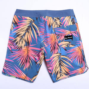 Pantalones cortos ecológicos de algodón y poliéster para hombre, estampado completo, patrón sólido, secado rápido, transpirable, deportes al aire libre - Product Image 2