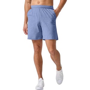 High Street Style grande taille vêtements pour hommes Shorts coton respirant taille élastique couleur unie été décontracté hommes vêtements de sport courts - Product Image 6