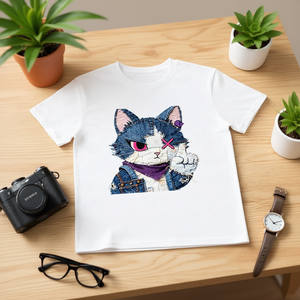 T-Shirt Unisex 100% Cotone 210GSM, Abbigliamento Casual, Taglie fino a 2XL, Disponibile Stampa Serigrafica e DTG - Product Image 3