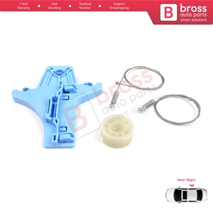 Kit de réparation de lève-vitre électrique arrière droit BWR5347 pour Jetta MK6 A6 IV 2010-2018 5C6 1B 162 163 AV2 AV3 5C6839462 - Product Image 3