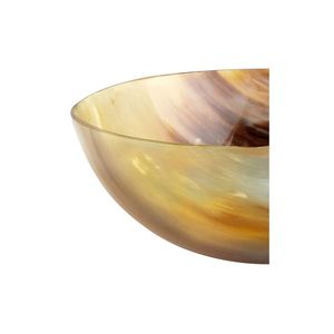 Para hecho a mano de alta calidad artesanía de alta calidad cuenco de cuerno de alto pulido utensilios de cocina para servir sopa fideos elegante cuenco de cuerno - Product Image 5