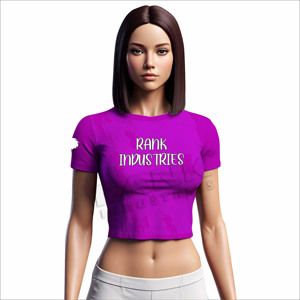 Camisetas cortas para mujer a precio económico, en stock, hechas con material duradero, camisetas cortas para mujer con MOQ bajo. - Product Image 1