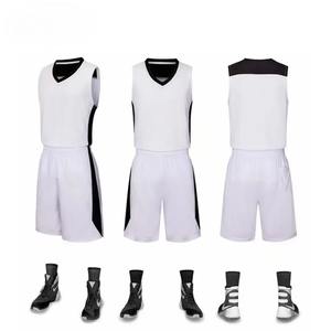 Nuevo traje de baloncesto de competición uniforme de equipo de estudiante masculino y femenino uniforme de entrenamiento de equipo Jersey personalizado para adolescentes - Product Image 1