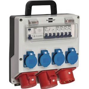 กล่องจ่ายไฟติดผนังพลาสติก BRENNENSTUHL แบบ 5 ขั้ว 1xCEE 16A 1xCEE 32A 4x230V CEE-32 อุปกรณ์จ่ายไฟ - Product Image 1
