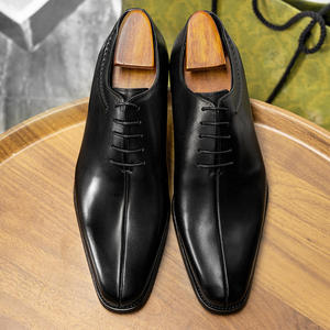 Zapatos Derby para Hombre, Tallas Extra Grandes, Diseño con Cordones, Estilo Británico Vintage, Calzado Formal, Casual, de Negocios, para Bodas - Product Image 1