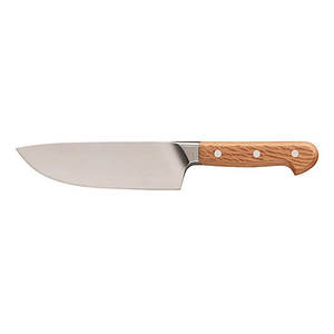 Cuchillo de Chef de Acero Inoxidable Ecológico HTTC STORE con Hoja Fija y Diseño Único - Product Image 1