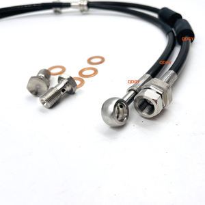 Juego <span class=keywords><strong>de</strong></span> Mangueras <span class=keywords><strong>de</strong></span> Freno Traseras <span class=keywords><strong>de</strong></span> Acero Inoxidable para Automóviles Cadillac Escalade, Chevrolet <span class=keywords><strong>Avalanche</strong></span>, Suburban, Tahoe, GMC Yukon - Product Image 6