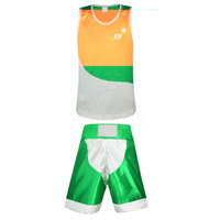 Vente en gros d'uniformes de boxe personnalisés 2024, haute qualité, Spandex/Polyester, logo personnalisé, ensembles confortables, shorts, service OEM, adultes