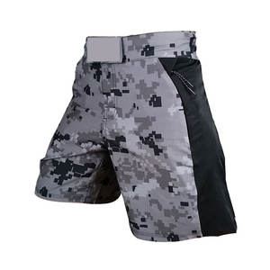 Pantalones cortos de MMA para hombre de alta calidad con impresión de logotipo personalizado Ropa de artes marciales Premium - Product Image 4