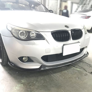 Nuevo Parachoques Delantero Adicional de Fibra de Carbono Estilo HG, Enroscable, Modificación/Actualización, Compatible con E60 Serie 5 2004-2010 con Paquete M-Tech Únicamente - Product Image 2