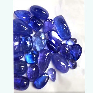 24pcs Naturel Tanzanite 7mm-17mm Poire Rectangle Cabochon Haute Qualité Collier de Pierres Précieuses Lâches 100cts Lot Taille Libre Iroc Ventes - Product Image 3