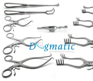 Retractores Quirúrgicos Veterinarios Weitlaner Gelpi, Instrumentos de Acero Inoxidable, Juego Manual de 10 Piezas - Product Image 2