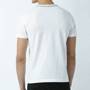 Camiseta de Hombre 2026, Nueva Llegada, Manga Corta, Corte Regular, Transpirable, Ligera, Alta Calidad, 100% Algodón, Color Sólido - Product Image 4