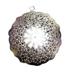 Venta al por mayor 2025 nuevo diseño indio artesanía Metal adornos navideños adorno colgante de alta calidad - Product Image 5
