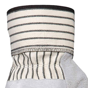 Gants de travail fendus de vache de taille personnalisée de haute qualité Logo personnalisable Doublure en coton Gants de sécurité antidérapants Tactile antibactérien - Product Image 5