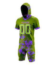 Prix d'usine Uniformes de football 7v7 pour jeunes et adultes par sublimation d'équipe personnalisés Maillot d'entraînement réversible et pantalon de jeu - Product Image 5