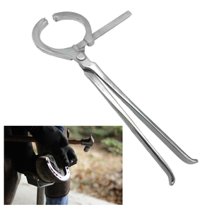 Equipo herrador profesional: Alicates de prueba de pezuña de caballo de acero inoxidable reutilizables de alta calidad para el examen de pezuña de cuidado equino - Product Image 2