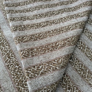 Luxe lourd 100% Polyester Jacquard tissu imperméable respirant tissé fil teint motif pour tapisserie d'ameublement canapés meubles - Product Image 1