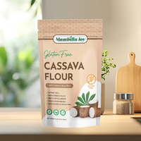 Tapioca nutrition sac d'emballage alimentaire huit côtés joint sous vide étanche à l'humidité dégradable composite auto-obturant sac