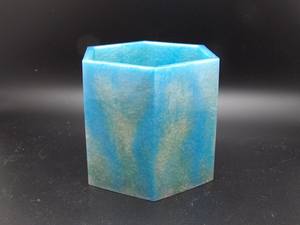 Bolígrafo de mesa Halder Tipo mármol Portalápices Mejor precio Portalápices de resina para oficina Tamaño personalizado Nueva apariencia Fabricante hecho a mano - Product Image 6