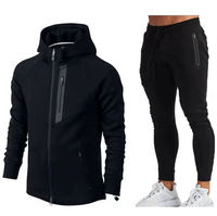 Conjunto Deportivo de Dos Piezas de Forro Polar, Talla Grande, Ecológico, con Estampado Personalizado, Transpirable y Ligero, 100% Algodón, Corte Acampanado, Invierno 2024