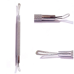 เครื่องมือกำจัดสิวหัวดำอุปกรณ์ความงามทำจากสเตนเลสสตีลจากญี่ปุ่น - Product Image 5