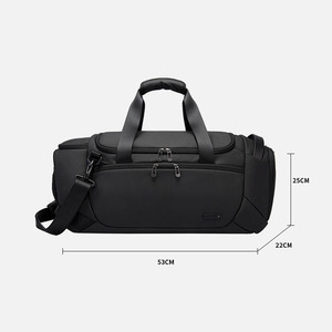 กระเป๋าผ้าแคนวาสสำหรับไปยิมฟิตเนสของผู้หญิงกระเป๋าโท้ทใส่รองเท้าสำหรับเดินทางวีคเอนเดอร์กระเป๋าเดินทางความจุขนาดใหญ่ - Product Image 5