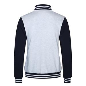 Chaqueta Varsity de Invierno para Hombre, Talla Grande, con Logotipo Personalizado en la Parte Delantera, de Cuero Genuino, Transpirable y Ecológica, al por Mayor - Product Image 5