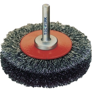 Cleaning <b>Brush</b> <b>Round</b> D.30mm Wire 0.2mm STA 9mm 20000 RPM TECWERK - Product Image 1