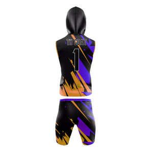 100 poliéster transpirable sublimación 7v7 bandera uniformes de fútbol diseño personalizado más vendidos 7 en 7 conjuntos de uniformes de fútbol americano - Product Image 3