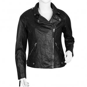 Veste en cuir pour femme de qualité supérieure meilleure vente en plein air veste en cuir pour femmes pas cher prix veste en cuir en gros - Product Image 4