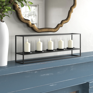 Portavelas duradero con decoración de Metal elegante, impresión en aerosol para sala de estar, dormitorio, comedor, curación de eventos - Product Image 3