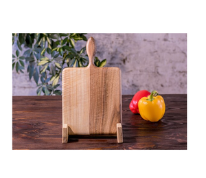 Planches à fromages en bois avec support Planches à découper avec ustensiles de cuisine à fromage Vaisselle Hôtel Restaurant Prix bon marché - Product Image 1