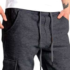 Pantalones Cargo para Hombre, Multibolsillos, Spandex/Algodón, Ecológicos, Transpirables, Cierre con Cordón, Alta Calidad, Logotipo Personalizado OEM - Product Image 4