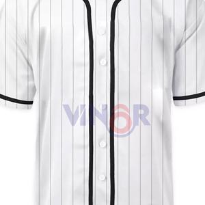 Fabricantes de Camisetas de Béisbol al por Mayor, Camiseta de Béisbol de Manga Corta a Bajo Precio, Camiseta de Béisbol de Tela Estilo Personalizado - Product Image 6