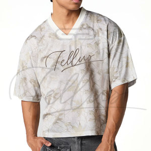 Nouveau maillot de football américain personnalisé 2026, respirant, imprimé, manches courtes, haute qualité, unisexe, adulte - Product Image 4