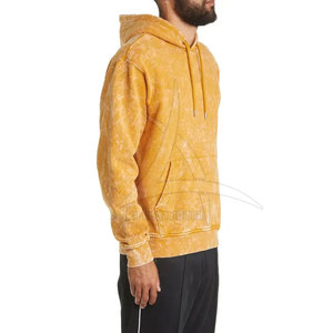 Sweat-shirts pour hommes en coton 100% à lavage acide, design personnalisé, vente en gros, solides, d'hiver, de haute qualité, prix bas - Product Image 3