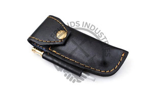 Couteau de poche pliant personnalisable poignée drapeau américain damas acier serrure arrière bois chameau os acier traversins ODM personnalisé - Product Image 6